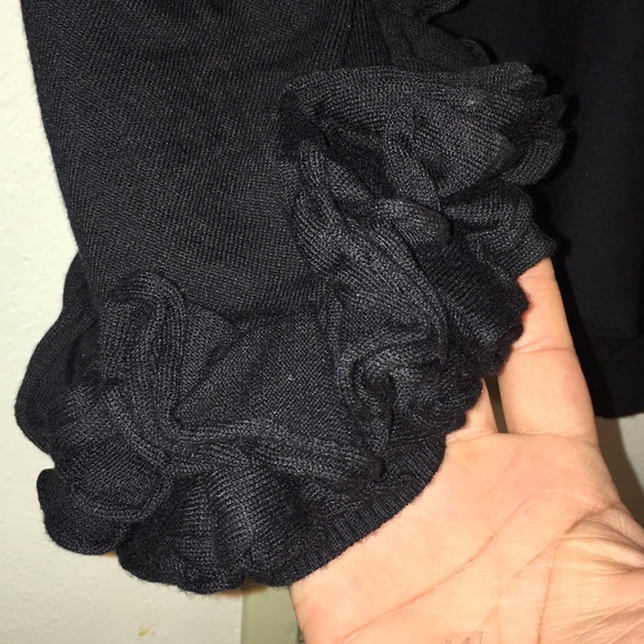 Mosca Ruffle Shrug Sweater - Picture 2 of 6